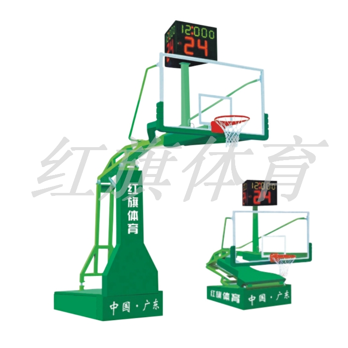 红旗体育  篮球架  HQ-A01电动液压篮球架